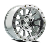 Arena Ammo 17x9 0mm Gloss Silver Machined Wheel