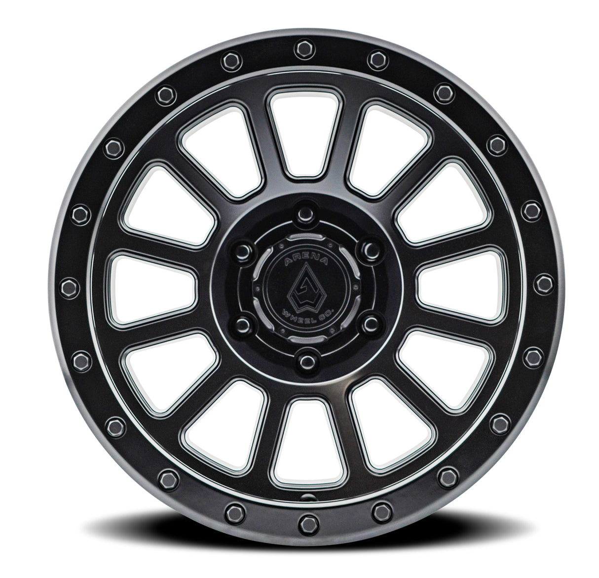 Arena Ammo 20x9 0mm Satin Black Wheel