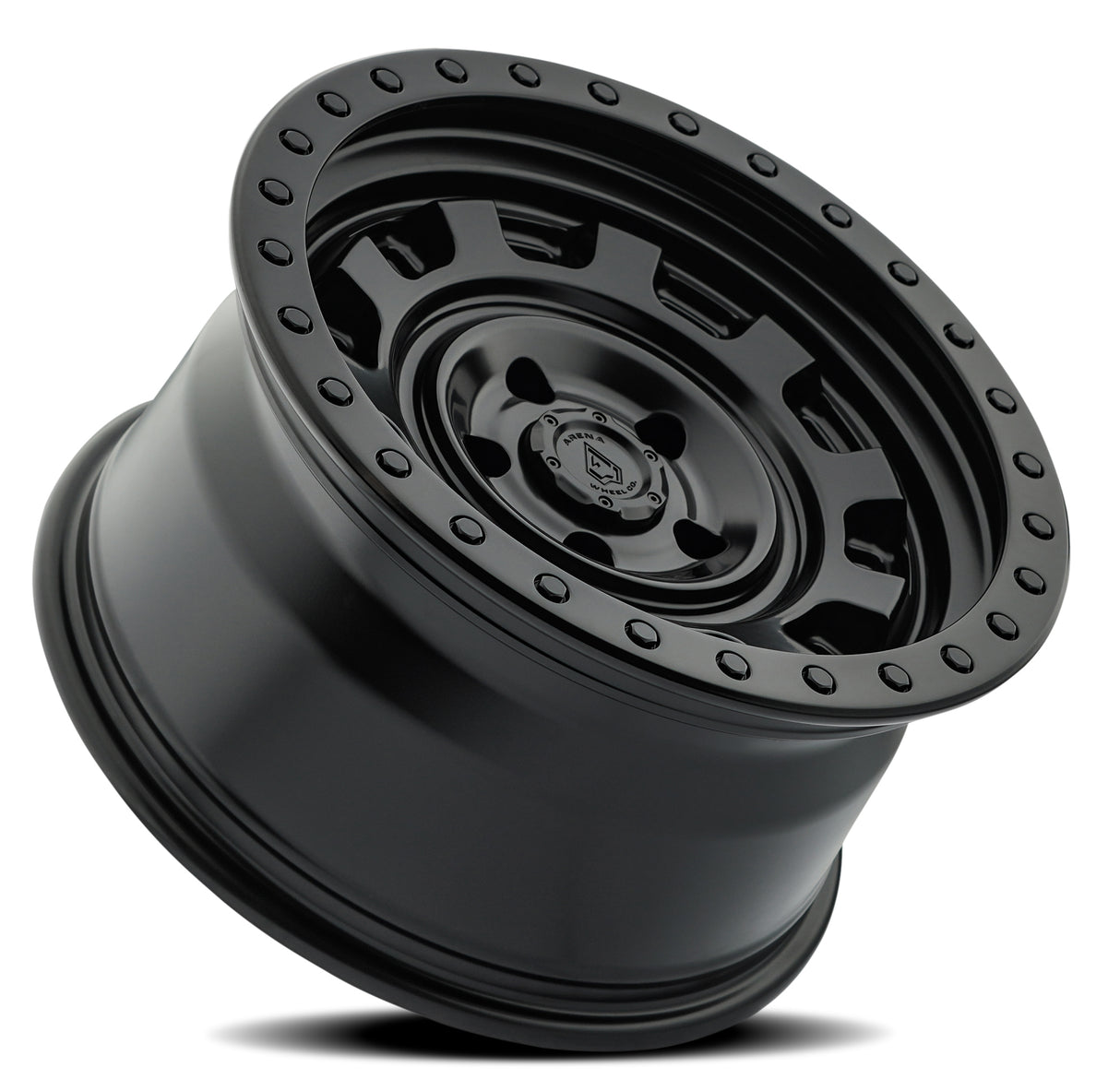 Arena Gunner 17x9 0mm Satin Black Wheel