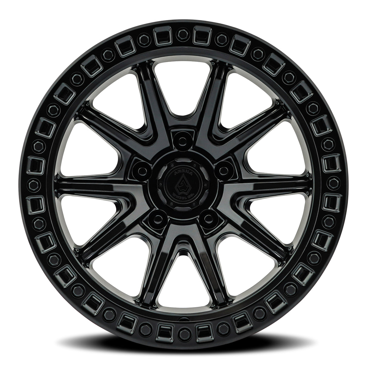 Arena Mission 20x9 0mm Satin Black Wheel