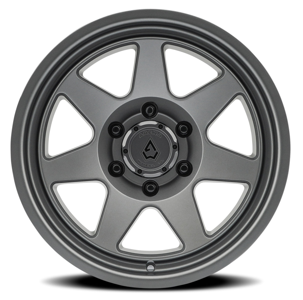 Ridge Wheel - 17x8.5 - 0mm - SATIN GUN METAL