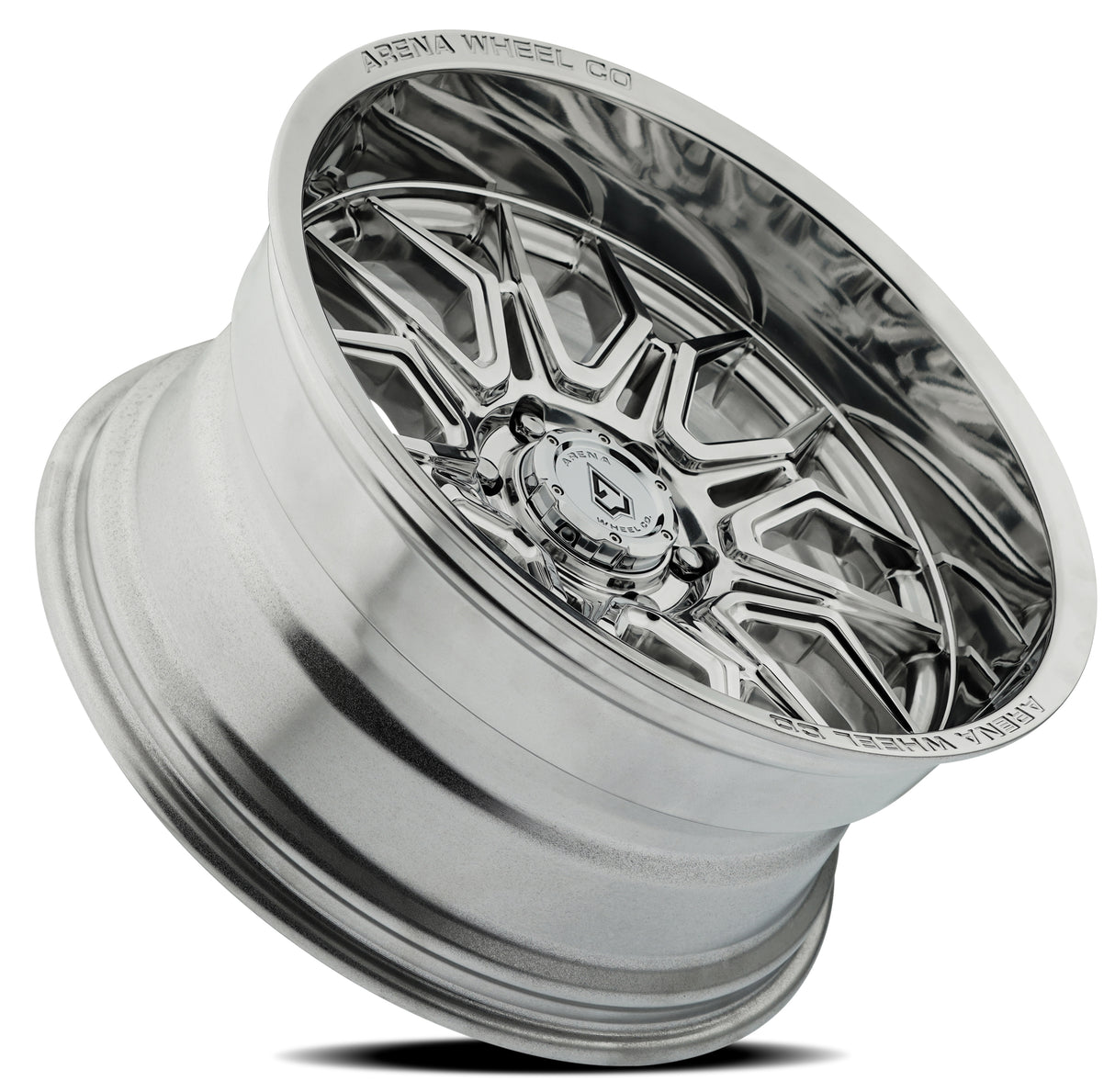 Arena A117 Violator 20x10 -18mm Milled & Polished Wheel