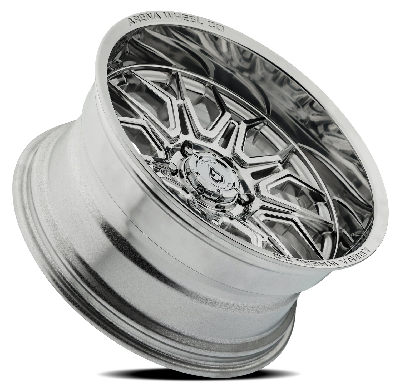 Arena A117 Violator 20x10 -18mm Milled & Polished Wheel