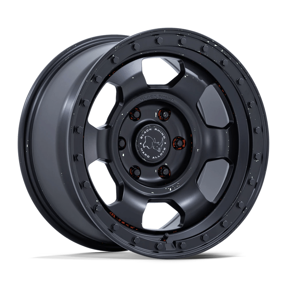 Black Rhino MATTE BLACK TROOPER 17X8.5 5X5 71.5 -10 M-BLK