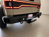 Trail Ops Rear Bumper with Steps & Reverse Lights for Jeep Gladiator JT