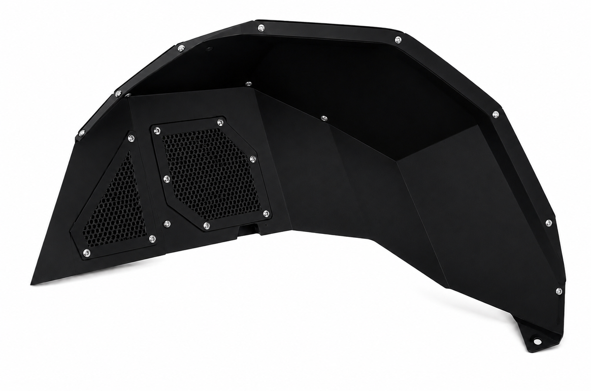 Trail Ops Rear Inner Fender Liners with Mesh | 2007-2018 Jeep Wrangler JK & JKU