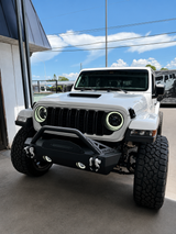 Trail Ops RGB 9-Inch LED Headlight & Fog Light Combo Kit | Jeep Wrangler JL/JLU & Gladiator JT