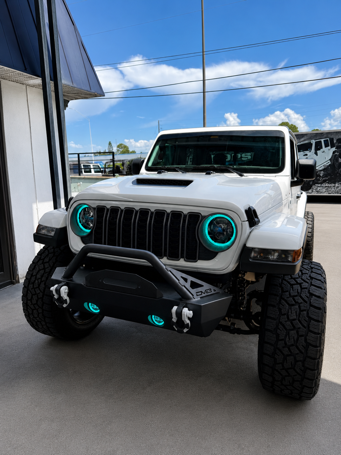 Trail Ops RGB 9-Inch LED Headlight & Fog Light Combo Kit | Jeep Wrangler JL/JLU & Gladiator JT