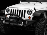 Trail Ops 7" Halo LED Headlights for Jeep Wrangler JK/JKU