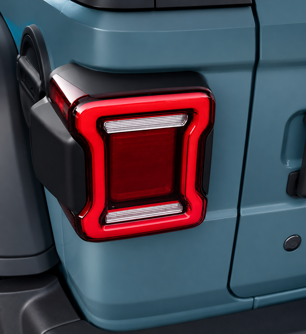 Jeep Wrangler And Gladiator 18+ 2DR/4DR JL, JLU, JT Sequential LED Tail Lights With A Prism Effect