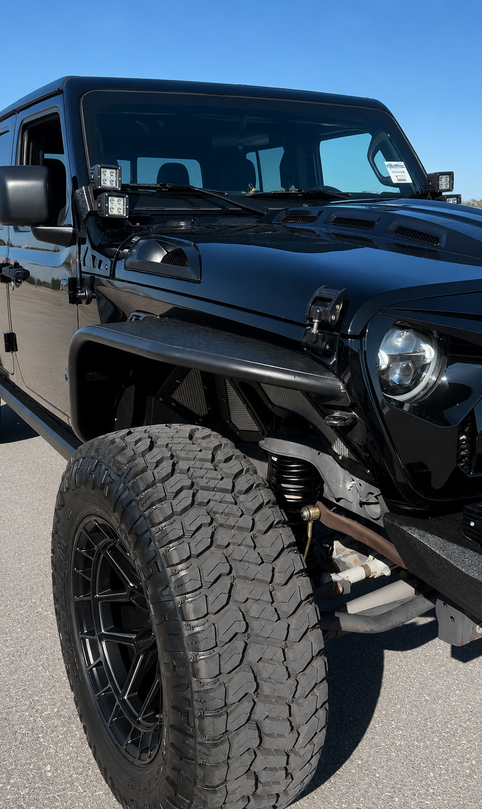 Trail Ops Gladiator Tubular Fender Flares