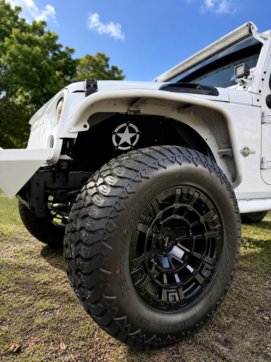 Trail Ops Tubular Fender Flares – Jeep Wrangler JK / JKU (2007–2018)