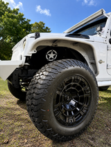 Trail Ops Tubular Fender Flares – Jeep Wrangler JK / JKU (2007–2018)