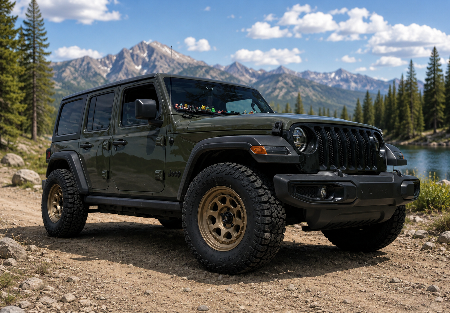 Trail Ops Premium Series 17" Wheel & 33" Tire Package