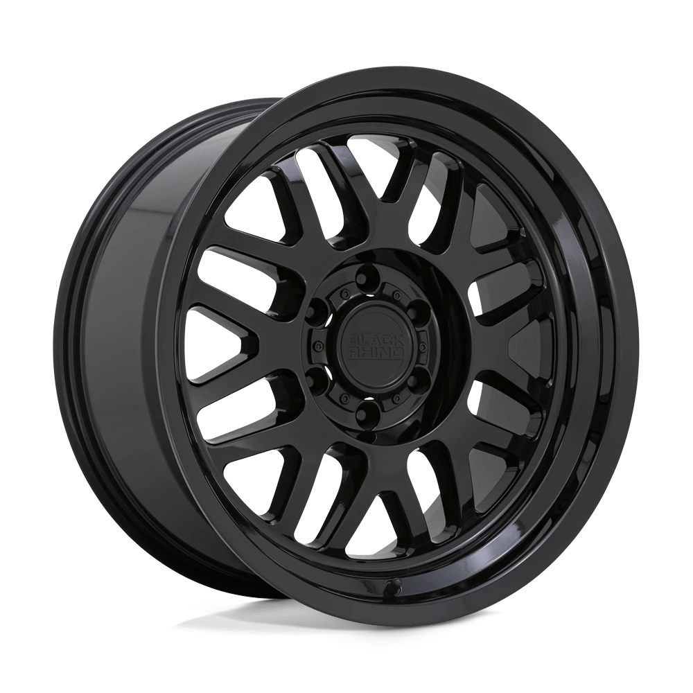 Black Rhino GLOSS BLACK DELTA 20X9.5 5X5 71 -18 G-BLK