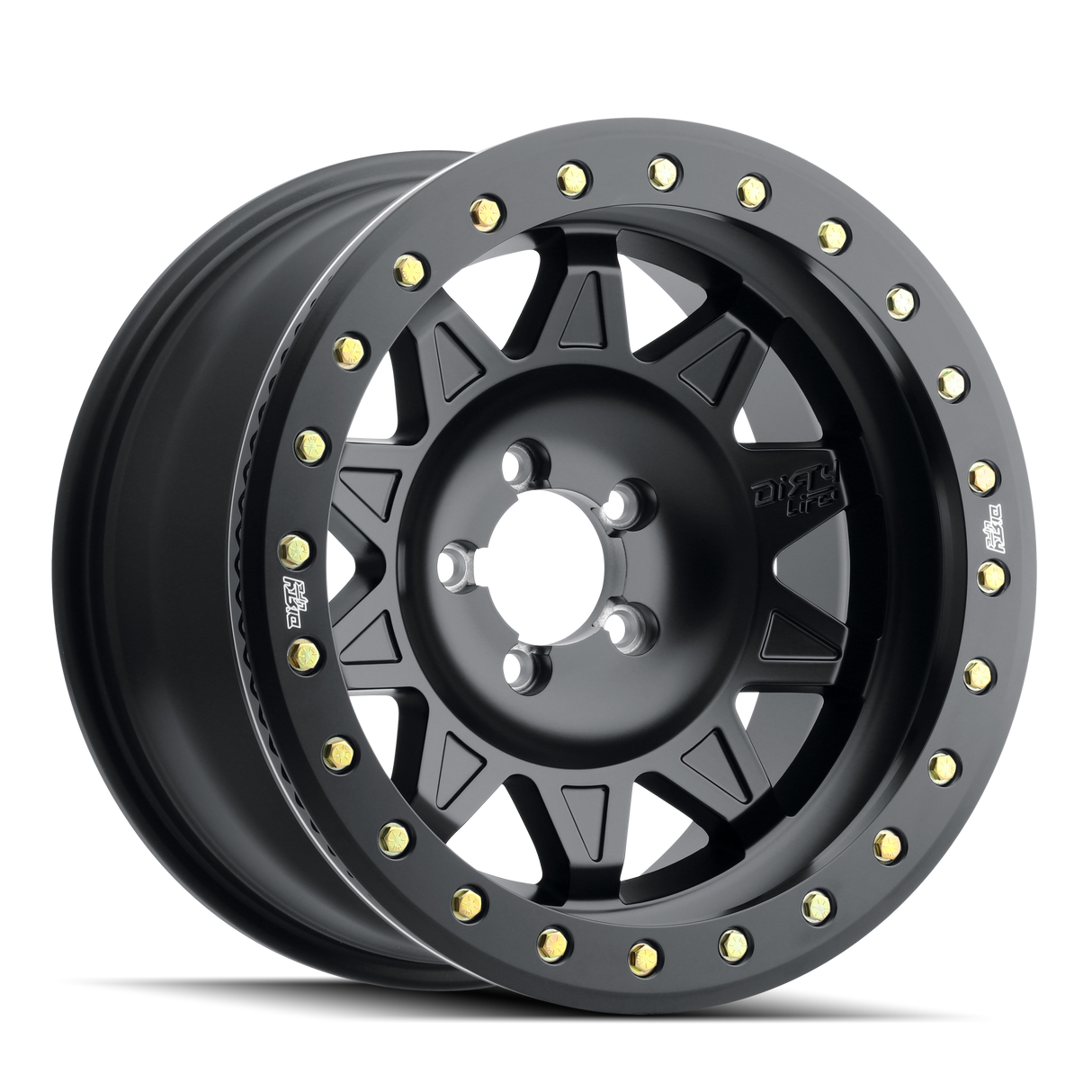 DIRTY LIFE ROADKILL RACE SATIN BLACK 17X9 5-127 -38MM 71.5MM