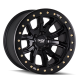 DIRTY LIFE DT-1 9303 SATIN BLACK 17X9 5-127 -12MM 78.1MM