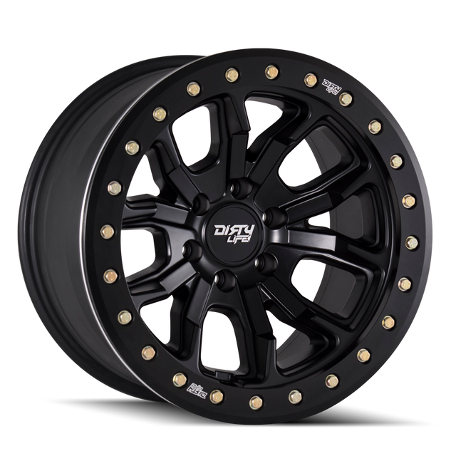 DIRTY LIFE DT-1 9303 SATIN BLACK 17X9 5-127 -38MM 78.1MM