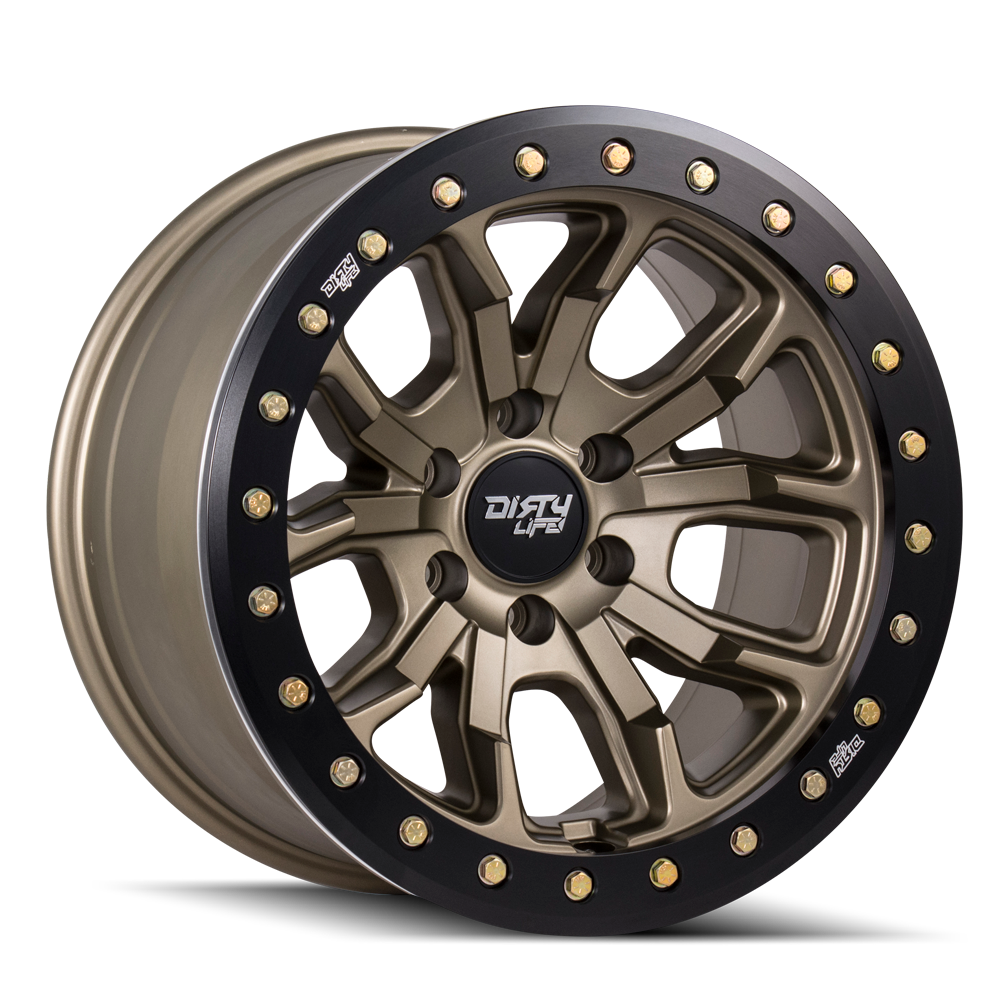 DIRTY LIFE DT-1 9303 SATIN BRONZE 17X9 5-127  -12MM 78.1MM