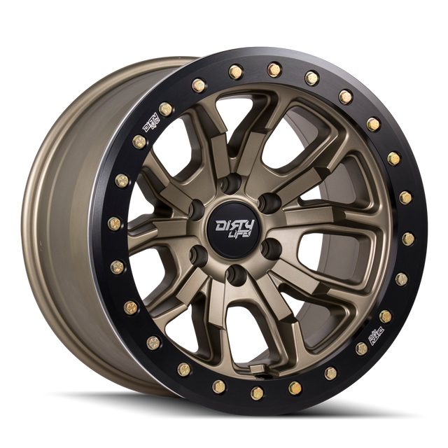 DIRTY LIFE DT-1 9303 SATIN BRONZE 17X9 5-127  -12MM 78.1MM