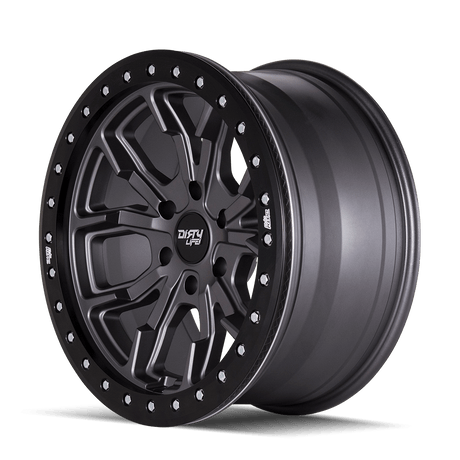 DIRTY LIFE DT-1 9303 SATIN GUNMETAL 17X9 5-127  -12MM 78.1MM