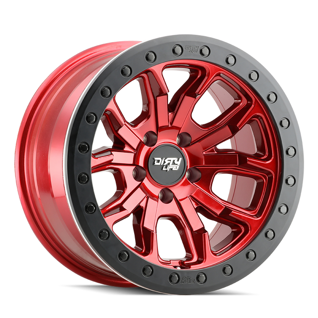 DIRTY LIFE DT-1 9303 CRIMSON CANDY RED 17X9 5-127 -12MM 78.1MM