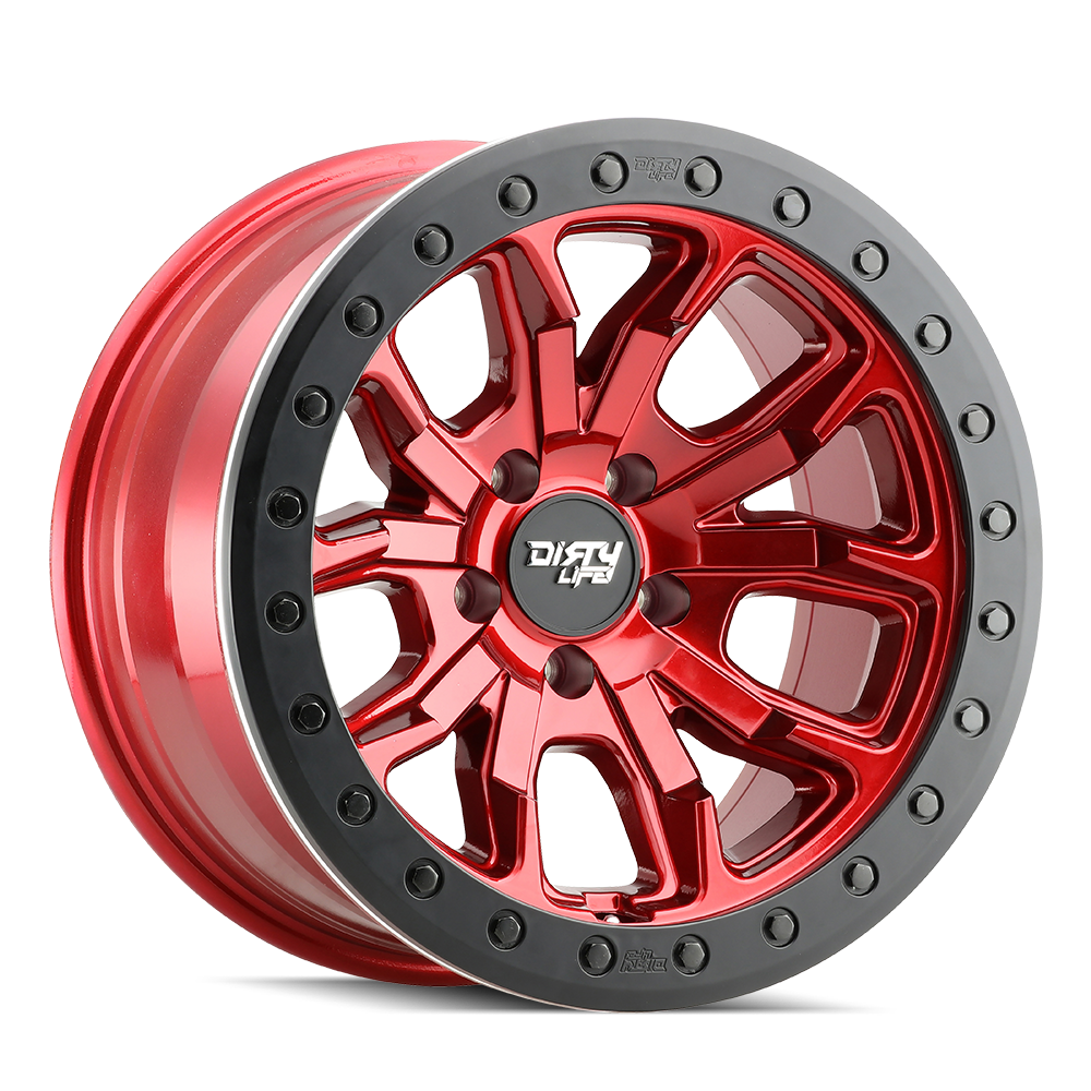 DIRTY LIFE DT-1 9303 CRIMSON CANDY RED 17X9 5-127 -38MM 78.1MM