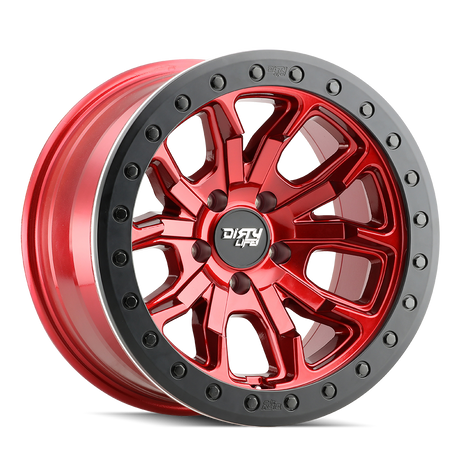 DIRTY LIFE DT-1 9303 CRIMSON CANDY RED 17X9 5-127 -38MM 78.1MM