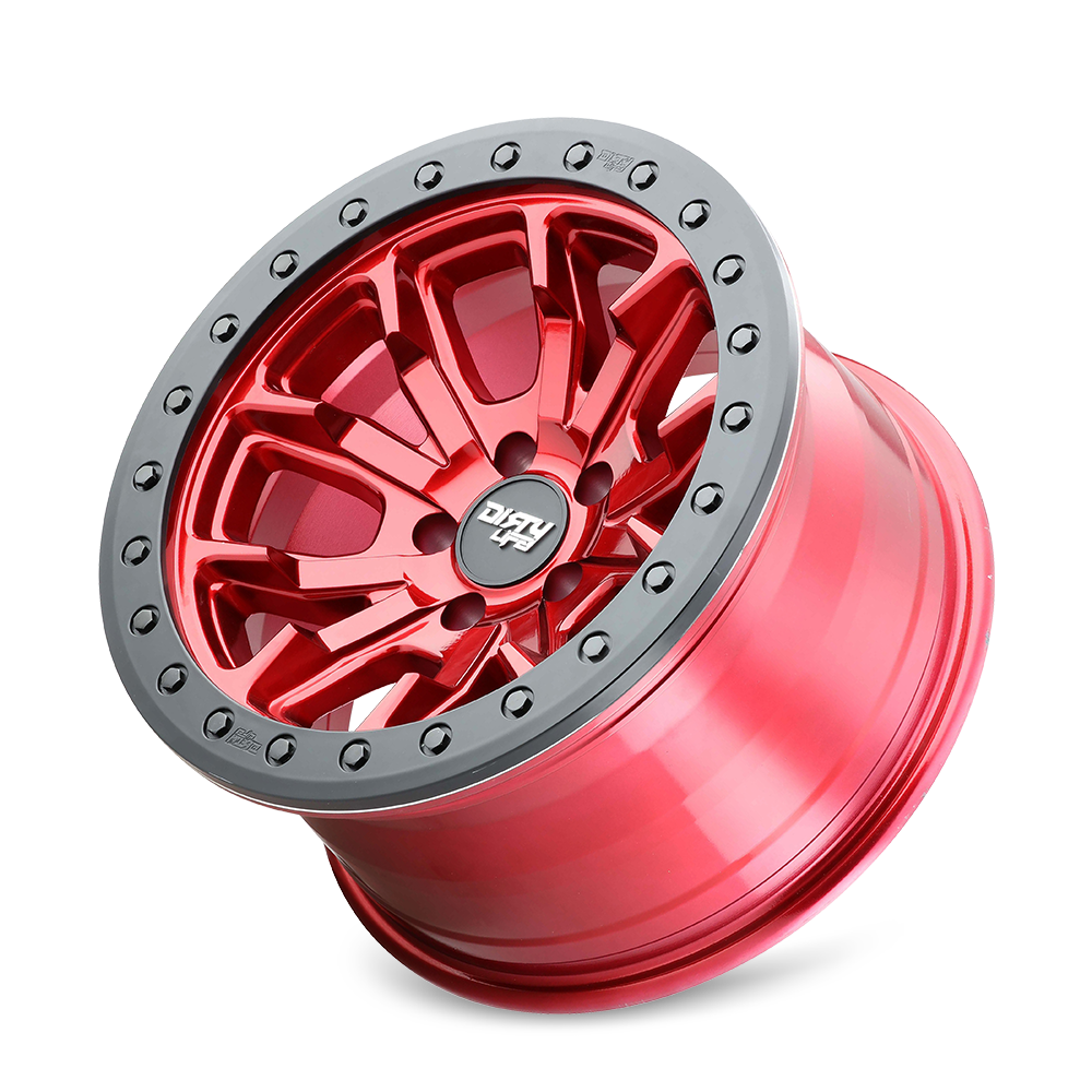 DIRTY LIFE DT-1 9303 CRIMSON CANDY RED 17X9 5-127 -38MM 78.1MM