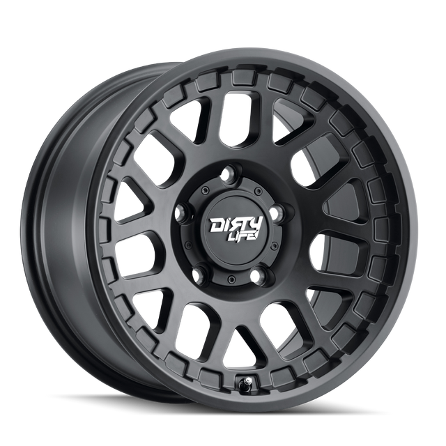 DIRTY LIFE MESA 9306 MATTE BLACK 17X9 5-127 -12MM 78.1MM