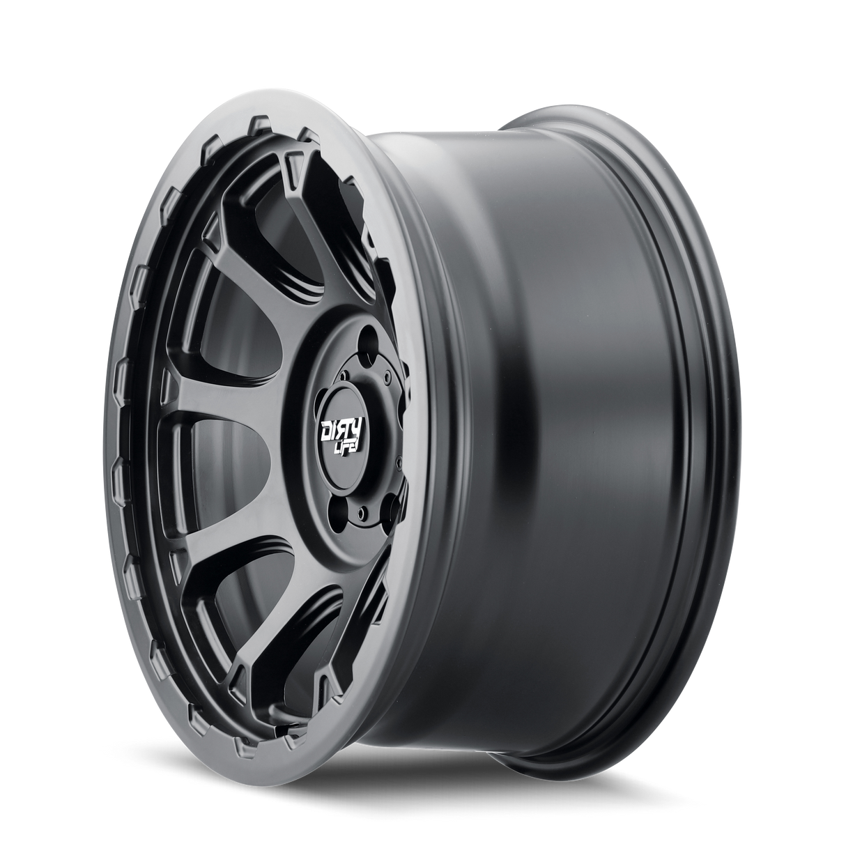 DIRTY LIFE DRIFTER 9307 SATIN BLACK 17X8.5 5-127 -6MM 78.1MM