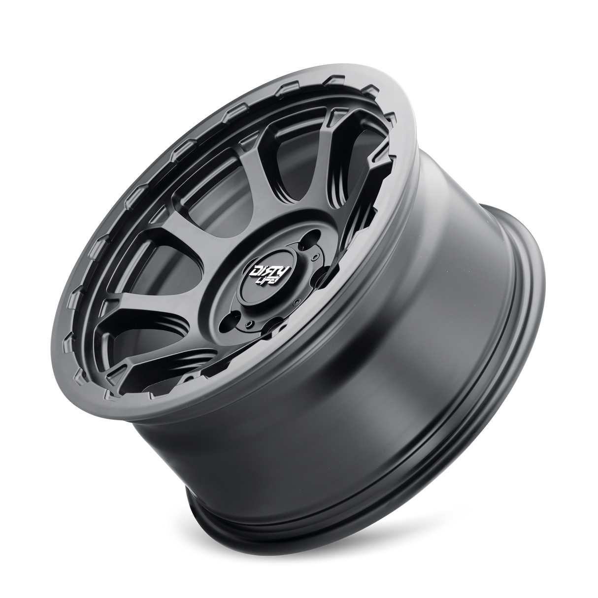DIRTY LIFE DRIFTER 9307 SATIN BLACK 17X8.5 5-127 -6MM 78.1MM