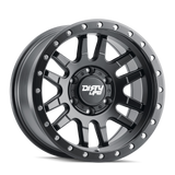 DIRTY LIFE CANYON PRO 9309 SATIN BLACK 17X9 5-127 -38MM 71.5MM