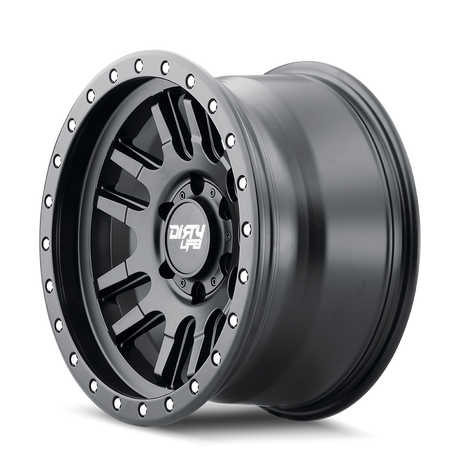 DIRTY LIFE CANYON PRO 9309 SATIN BLACK 17X9 5-127 -12MM 71.5MM