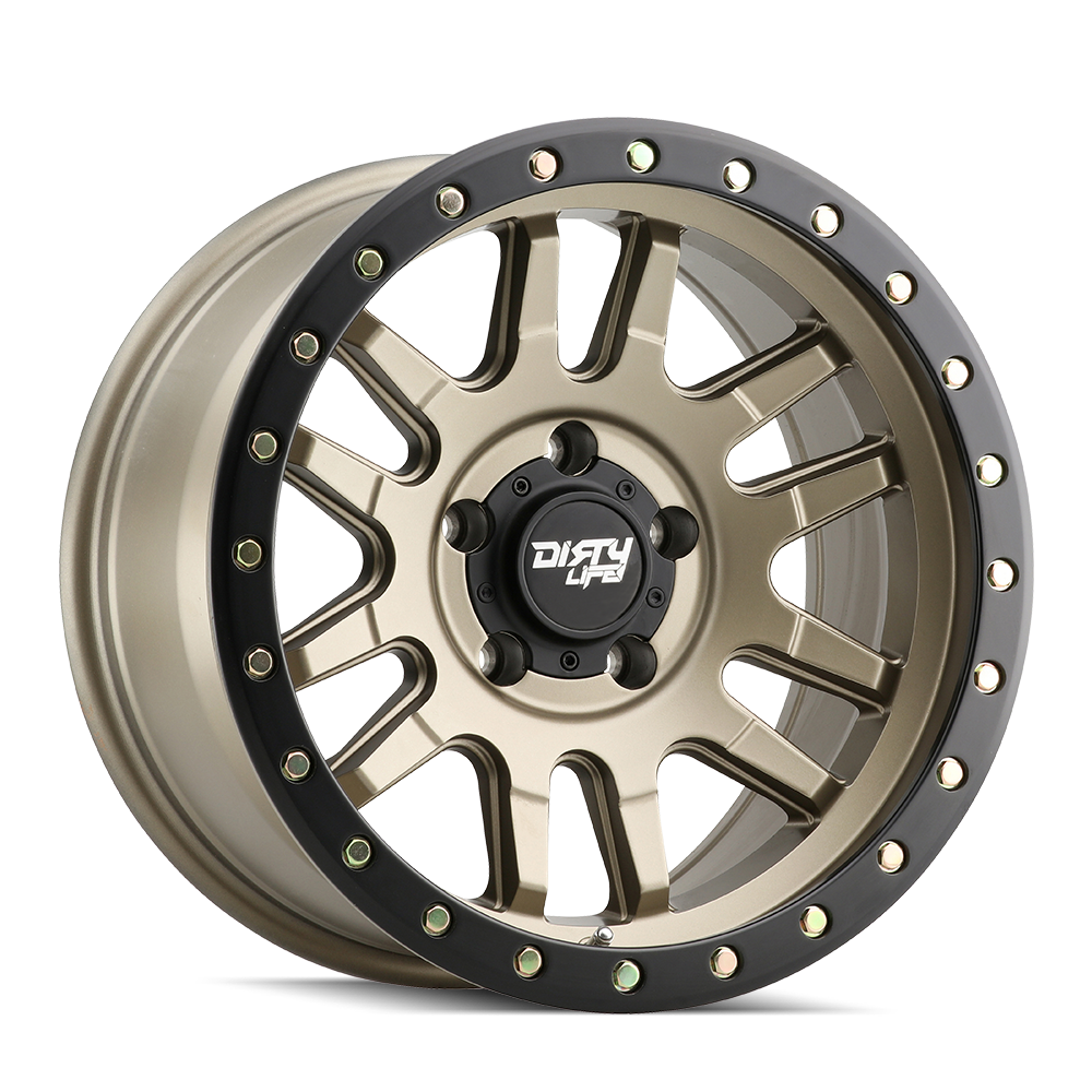 DIRTY LIFE CANYON PRO 9309 SATIN GOLD 17X9 5-127 -12MM 71.5MM