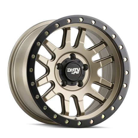 DIRTY LIFE CANYON PRO 9309 SATIN GOLD 17X9 5-127 -12MM 71.5MM