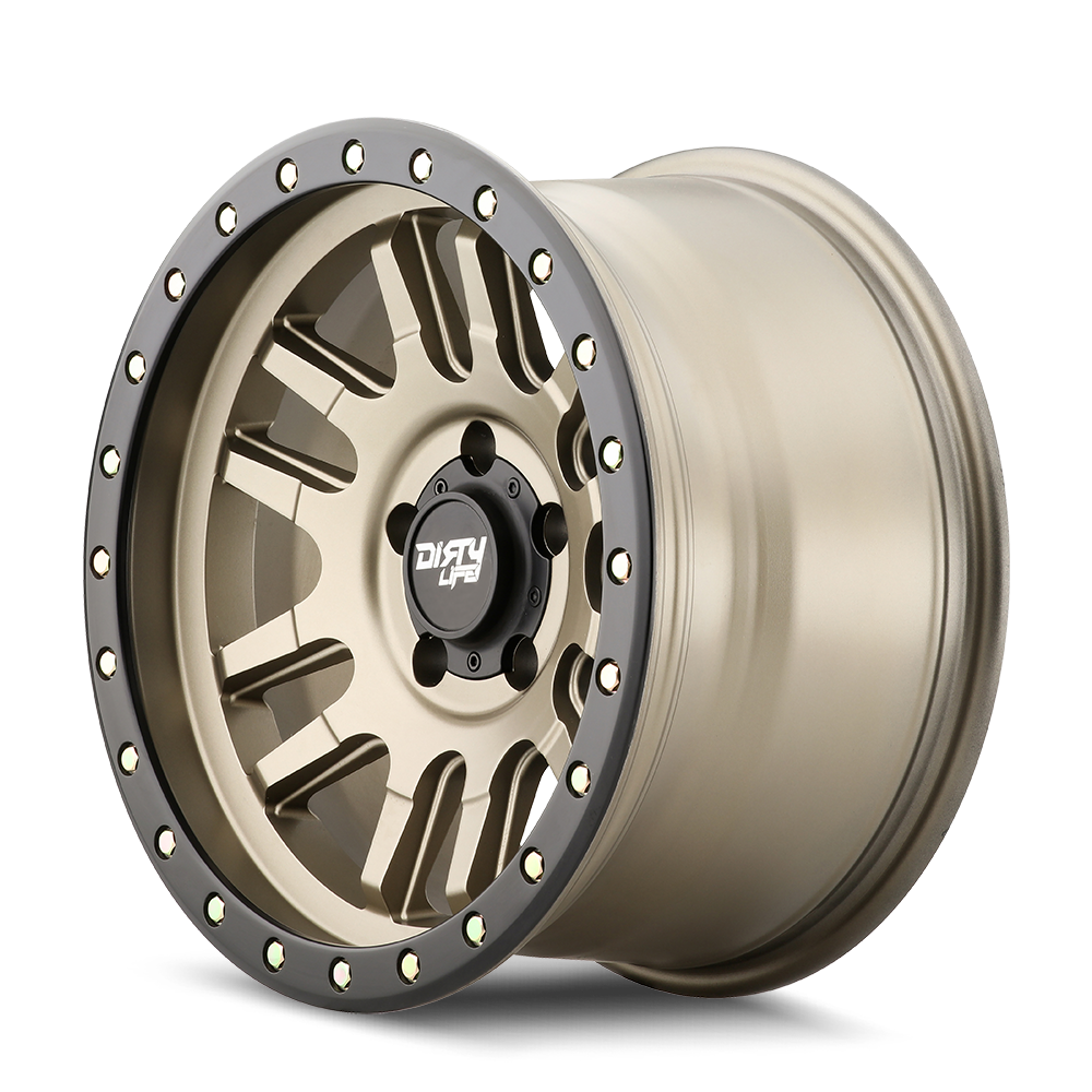 DIRTY LIFE CANYON PRO 9309 SATIN GOLD 17X9 5-127 -12MM 71.5MM