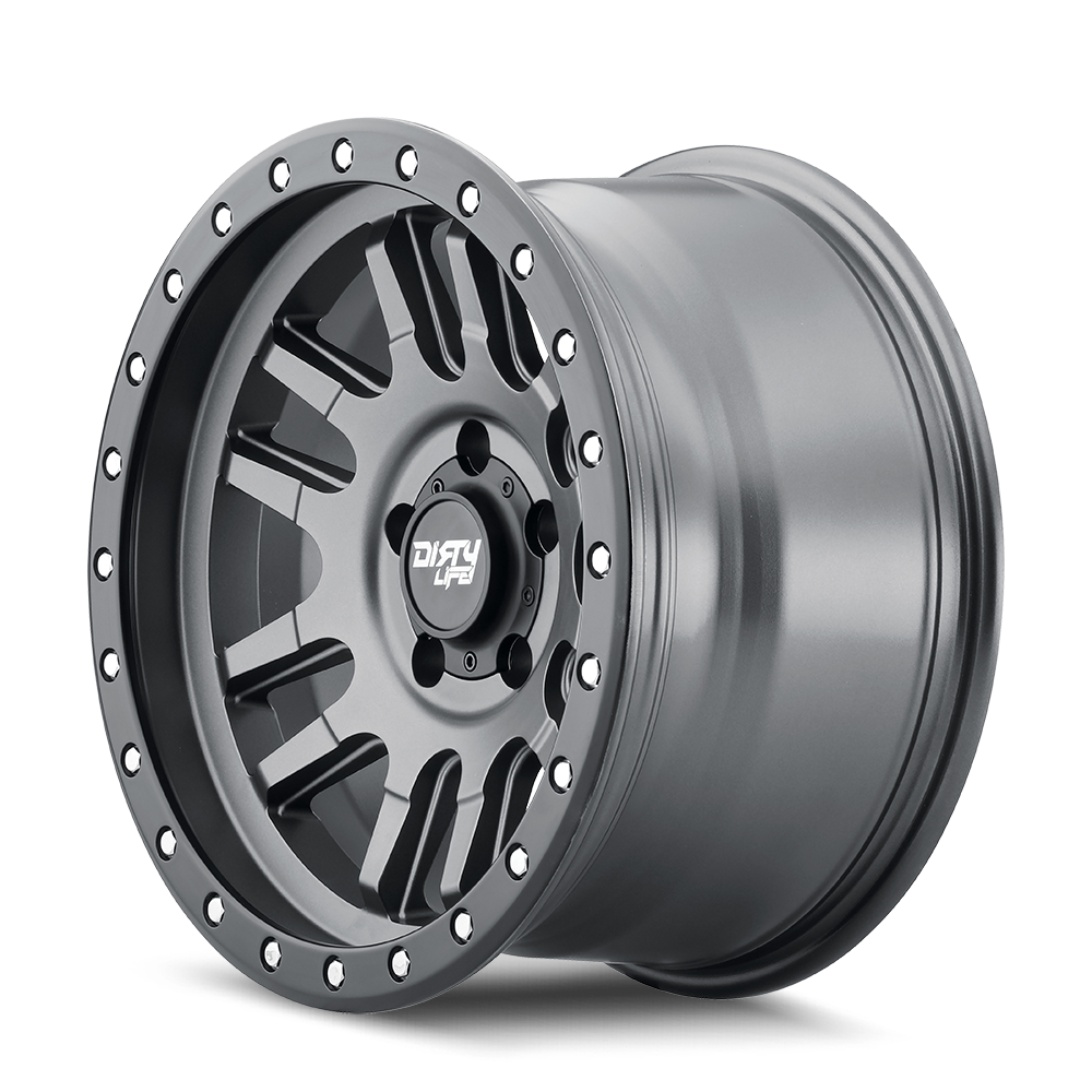 DIRTY LIFE CANYON PRO 9309 SATIN GRAPHITE 17X9 5-127 -12MM 71.5MM