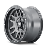 DIRTY LIFE CANYON PRO 9309 SATIN GRAPHITE 17X9 5-127 -12MM 71.5MM