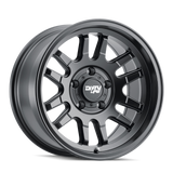 DIRTY LIFE CANYON 9310 MATTE BLACK 17X9 5-127 -12MM 71.5MM