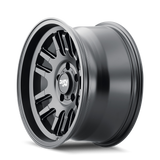 DIRTY LIFE CANYON 9310 MATTE BLACK 17X9 5-127 -12MM 71.5MM