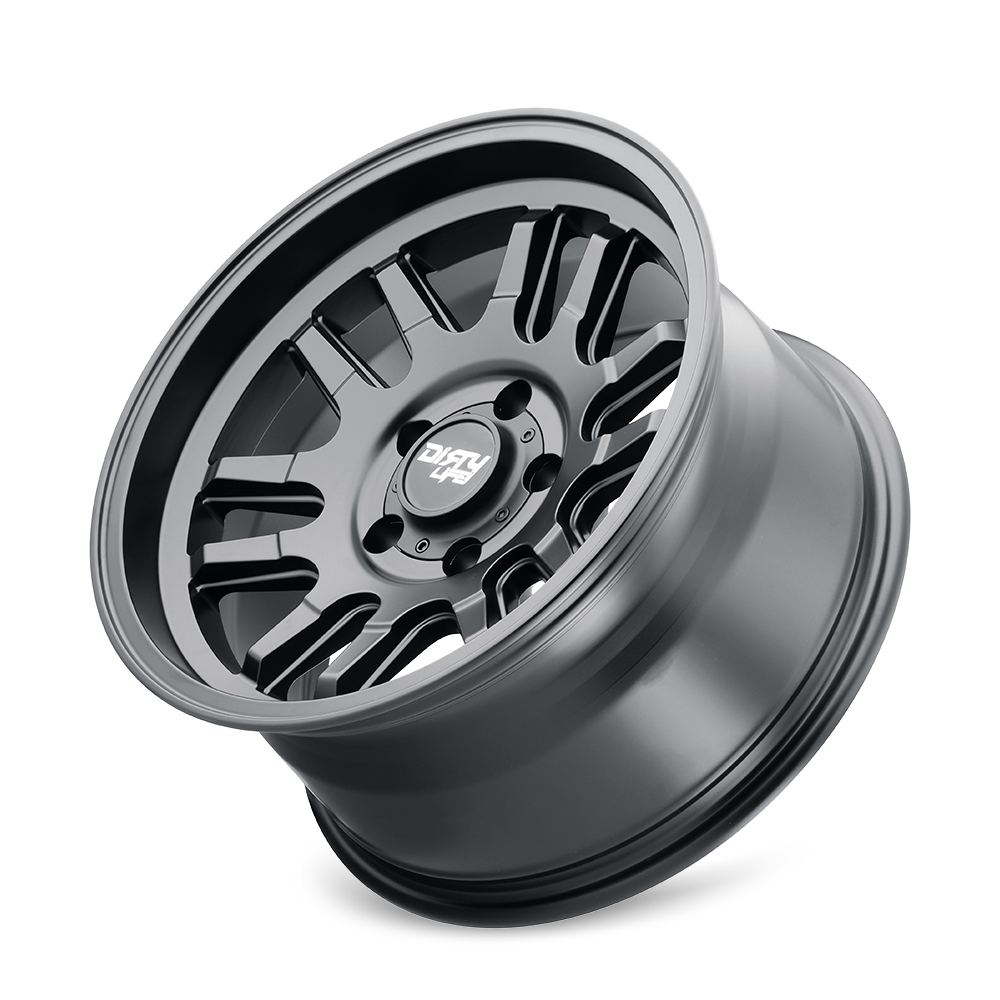 DIRTY LIFE CANYON 9310 MATTE BLACK 17X9 5-127 -12MM 71.5MM