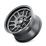 DIRTY LIFE CANYON 9310 MATTE BLACK 17X9 5-127 -12MM 71.5MM