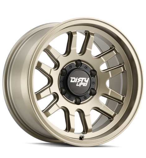 DIRTY LIFE CANYON 9310 SATIN GOLD 17X9 5-127 -12MM 71.5MM