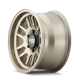 DIRTY LIFE CANYON 9310 SATIN GOLD 17X9 5-127 -12MM 71.5MM