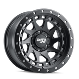 DIRTY LIFE ENIGMA PRO 9311 MATTE BLACK 17X9 5-127 -38MM 71.5MM