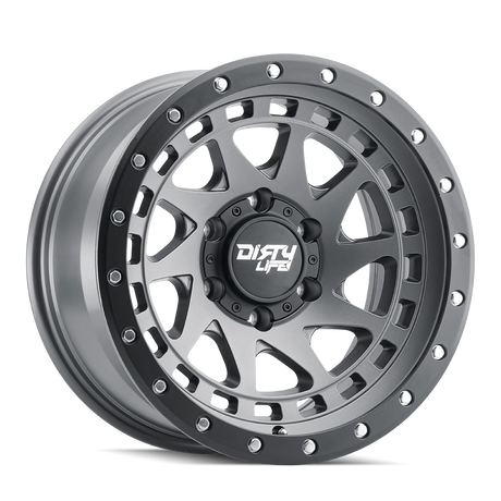 DIRTY LIFE ENIGMA PRO 9311 SATIN GRAPHITE 17X9 5-127 -38MM 71.5MM