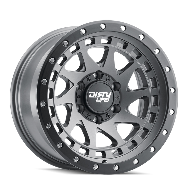 DIRTY LIFE ENIGMA PRO 9311 SATIN GRAPHITE 17X9 5-127 -38MM 71.5MM