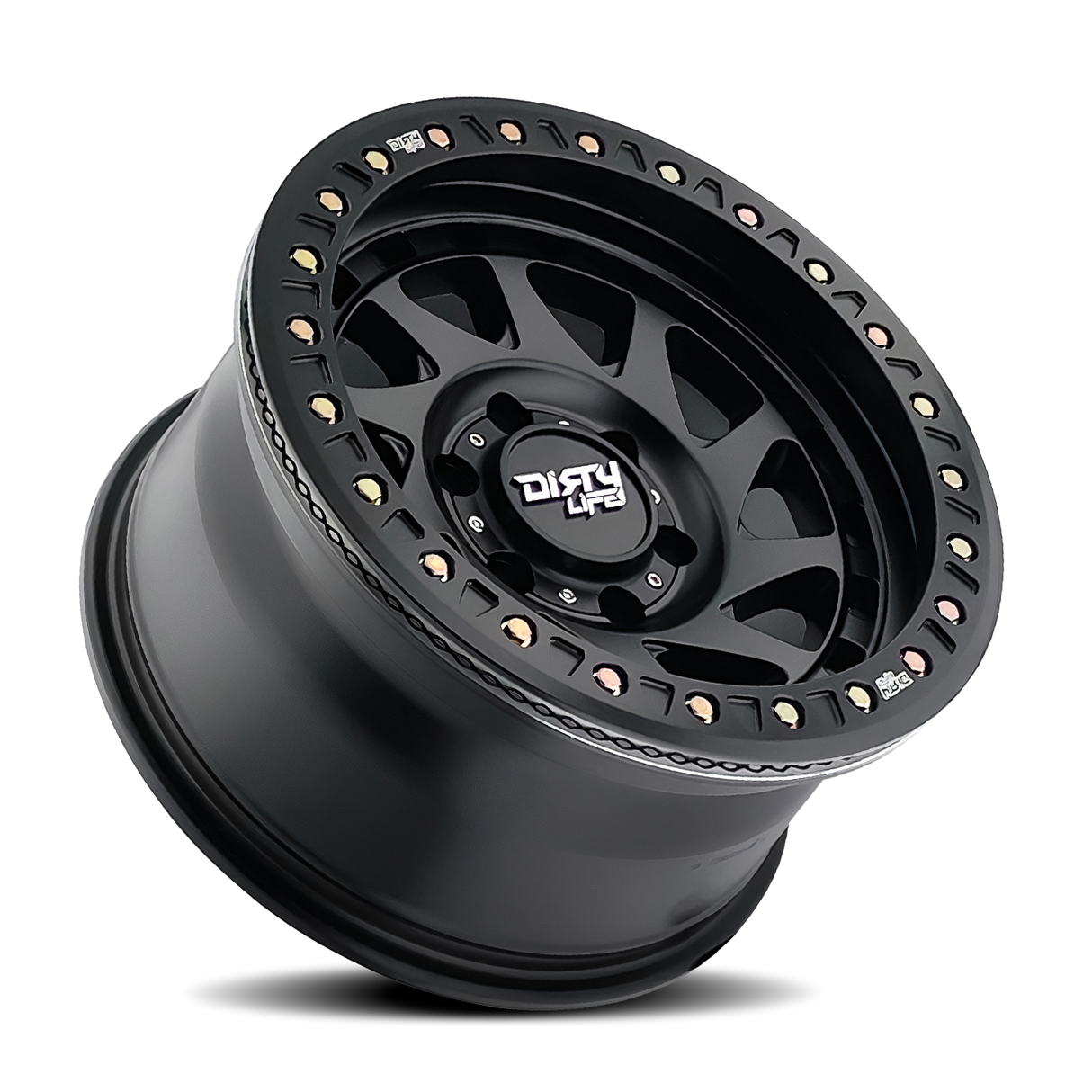 DIRTY LIFE ENIGMA RACE 9313 MATTE BLACK 17X9 5-127 -12MM 78.1MM