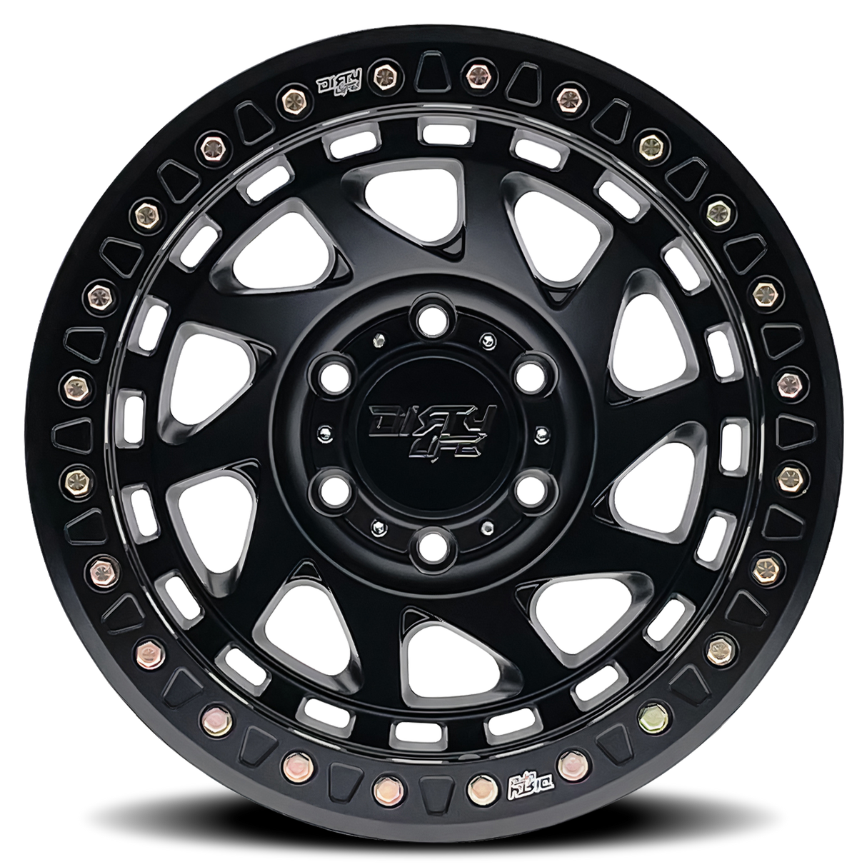 DIRTY LIFE ENIGMA RACE 9313 MATTE BLACK 17X9 5-127 -38MM 78.1MM